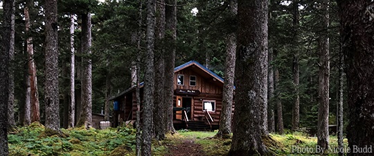 Cabin on Shuyak Island, Kodiak by Nicole Budd